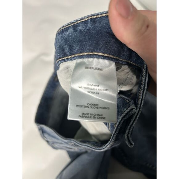 womens silver jeans Size 18/L29 Blue Jeans - Picture 12 of 14
